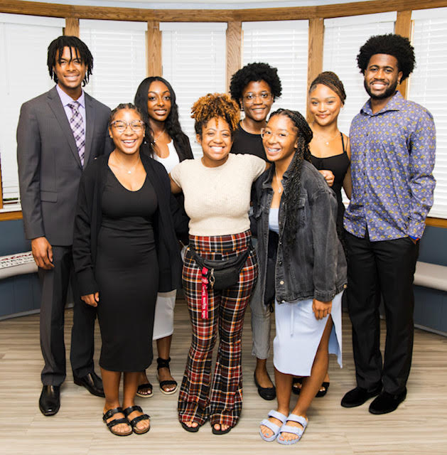 Leadership — group of student leaders